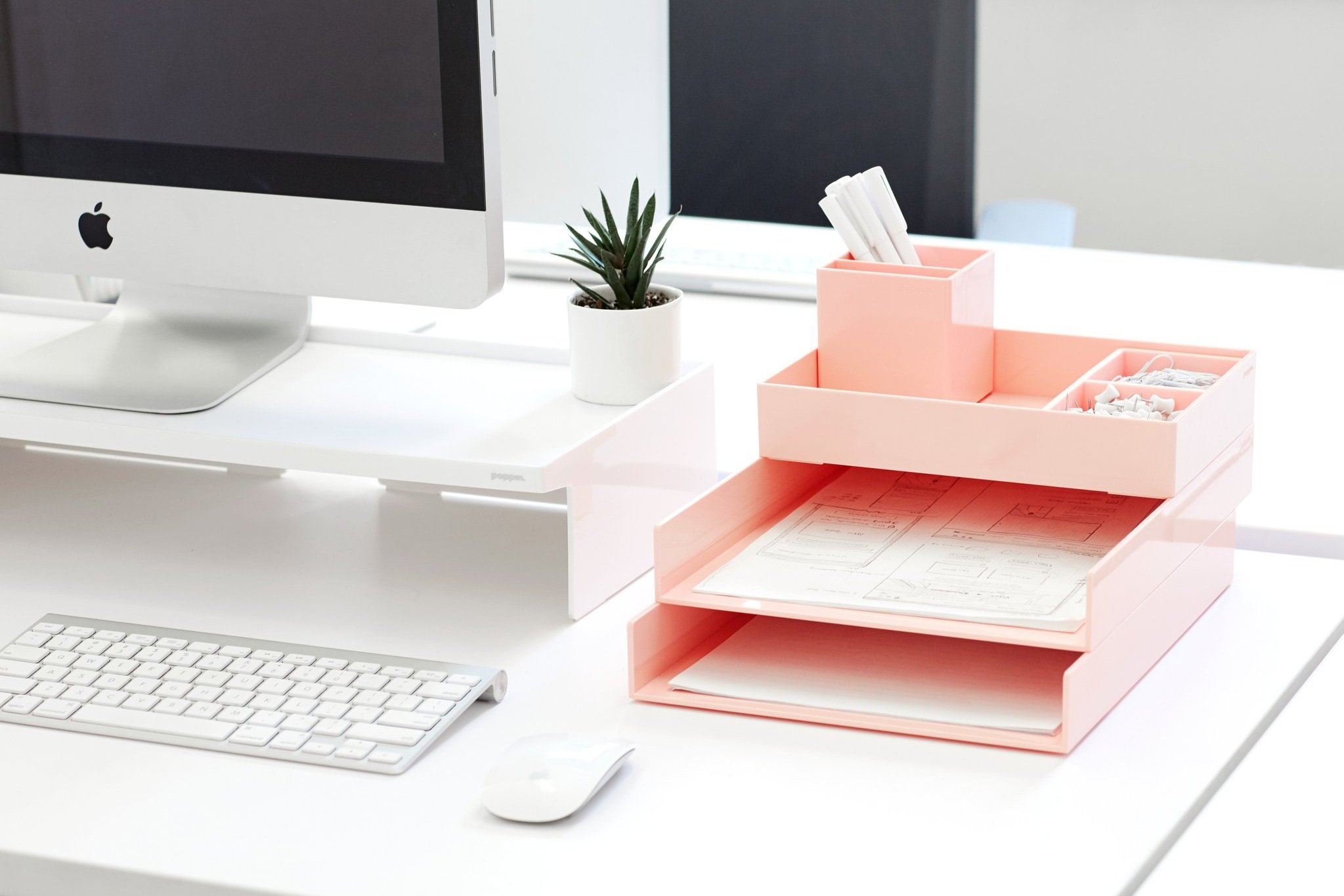 Poppin's Sleek Office Supplies Make You Want To Work At Your Desk