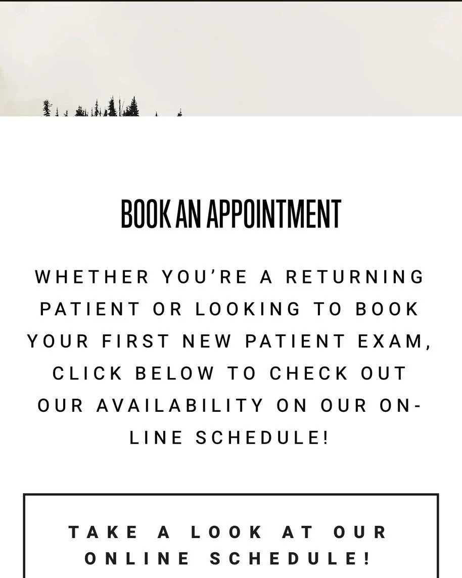 We&rsquo;ve been tinkering and you can now schedule an appointment with us online! We have links in our bio//about pages or you can follow https://www.adjustedforlife.net/schedule-online!