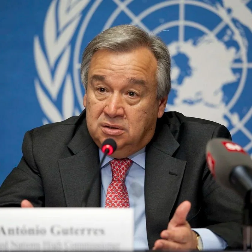 UN Secretary-General Antonio Guterres
