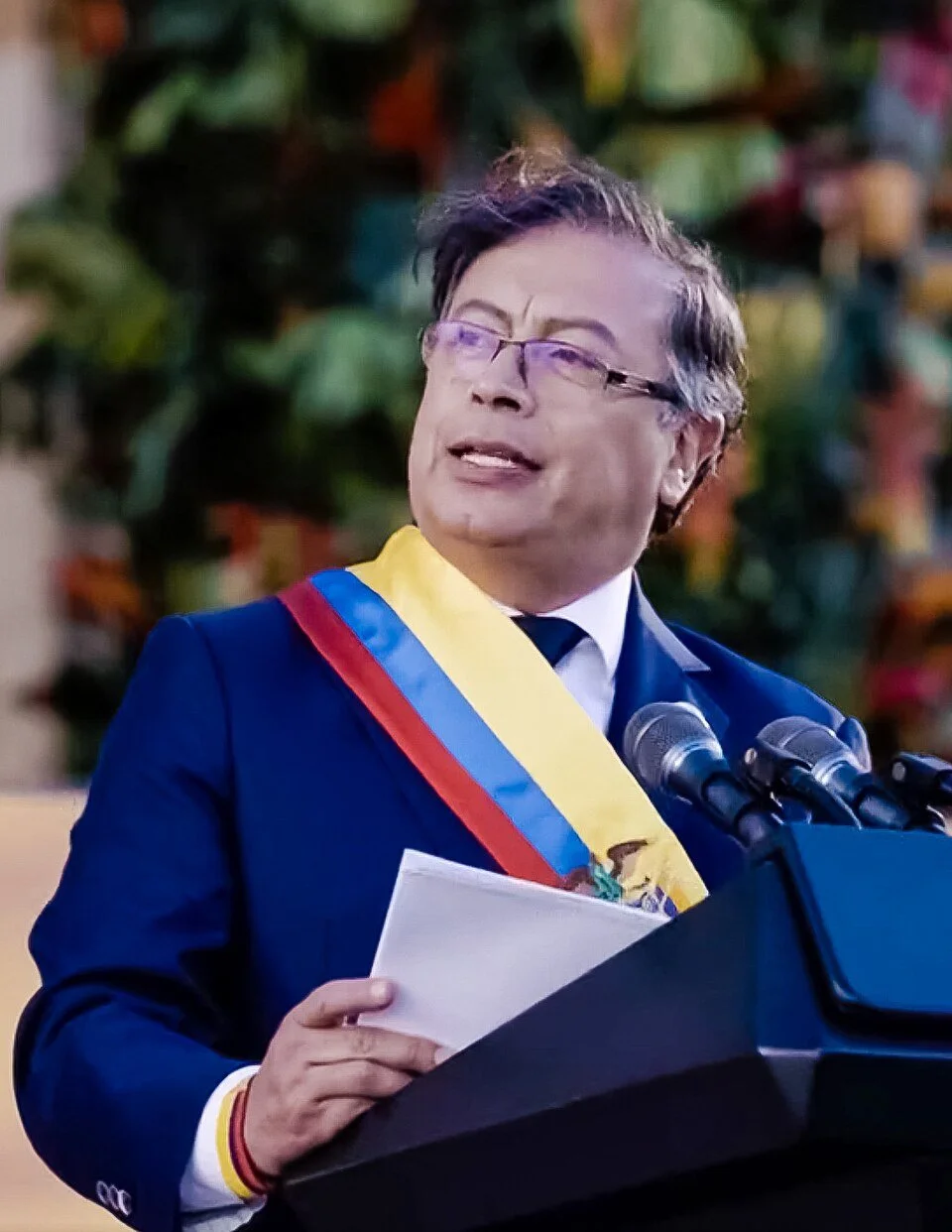 Colombian President Gustavo Petro