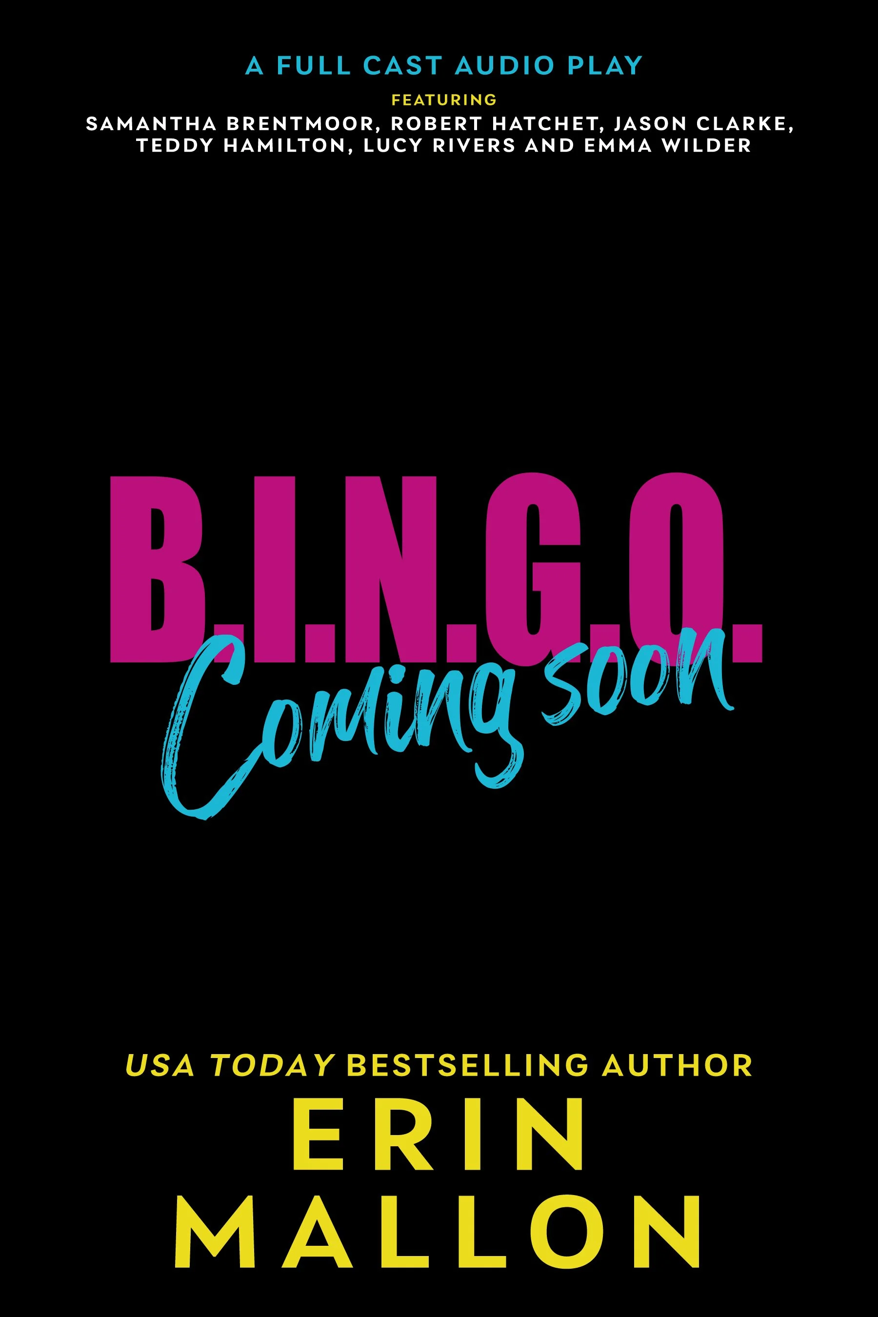 Book cover for Erin Mallon's "B.I.N.G.O."