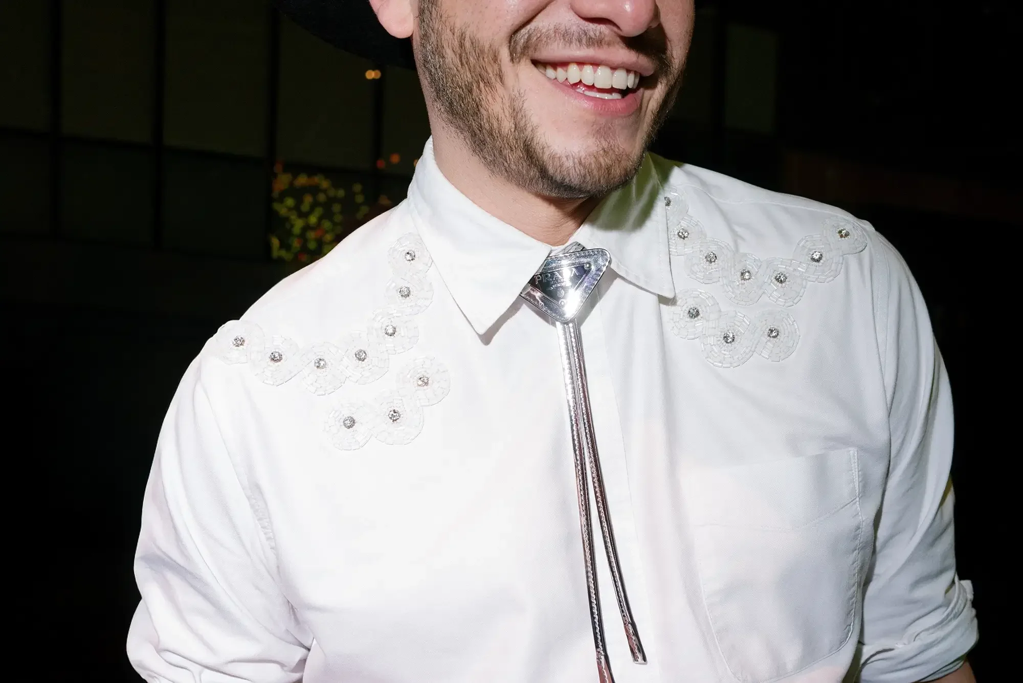Prada-bolo-tie-wedding-guest.webp