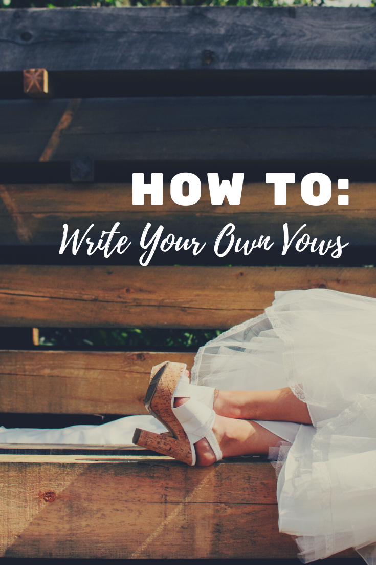 Wedding DIY: Personal Vows