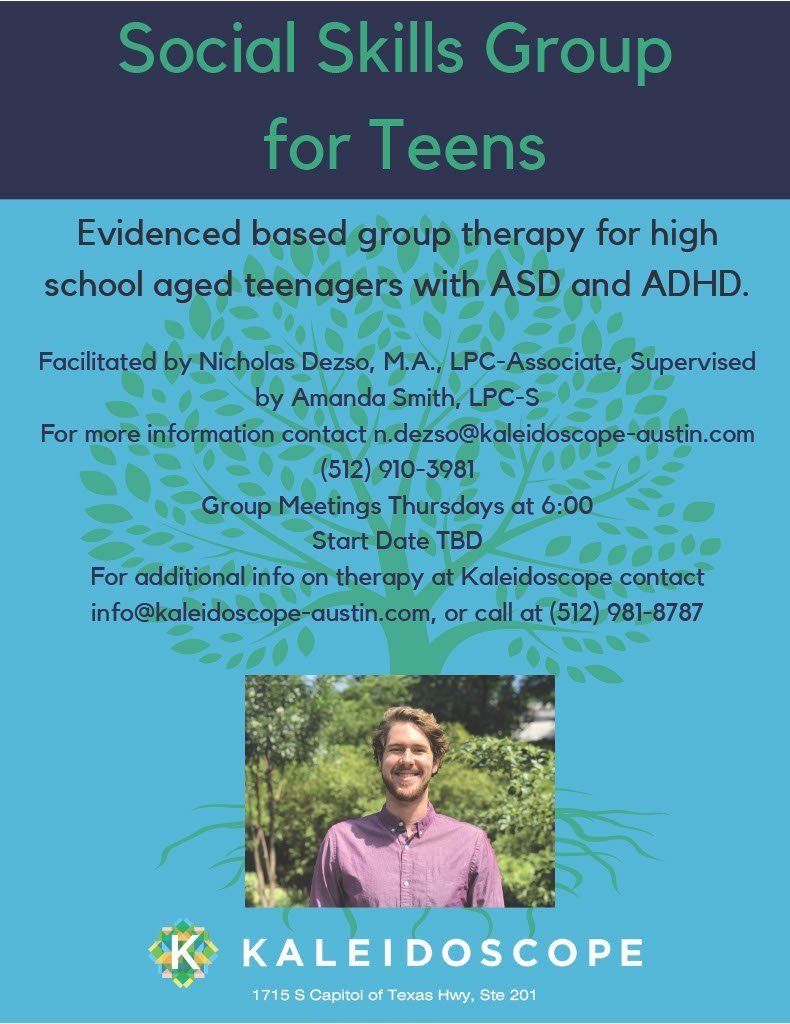 Teen Social Skills Group