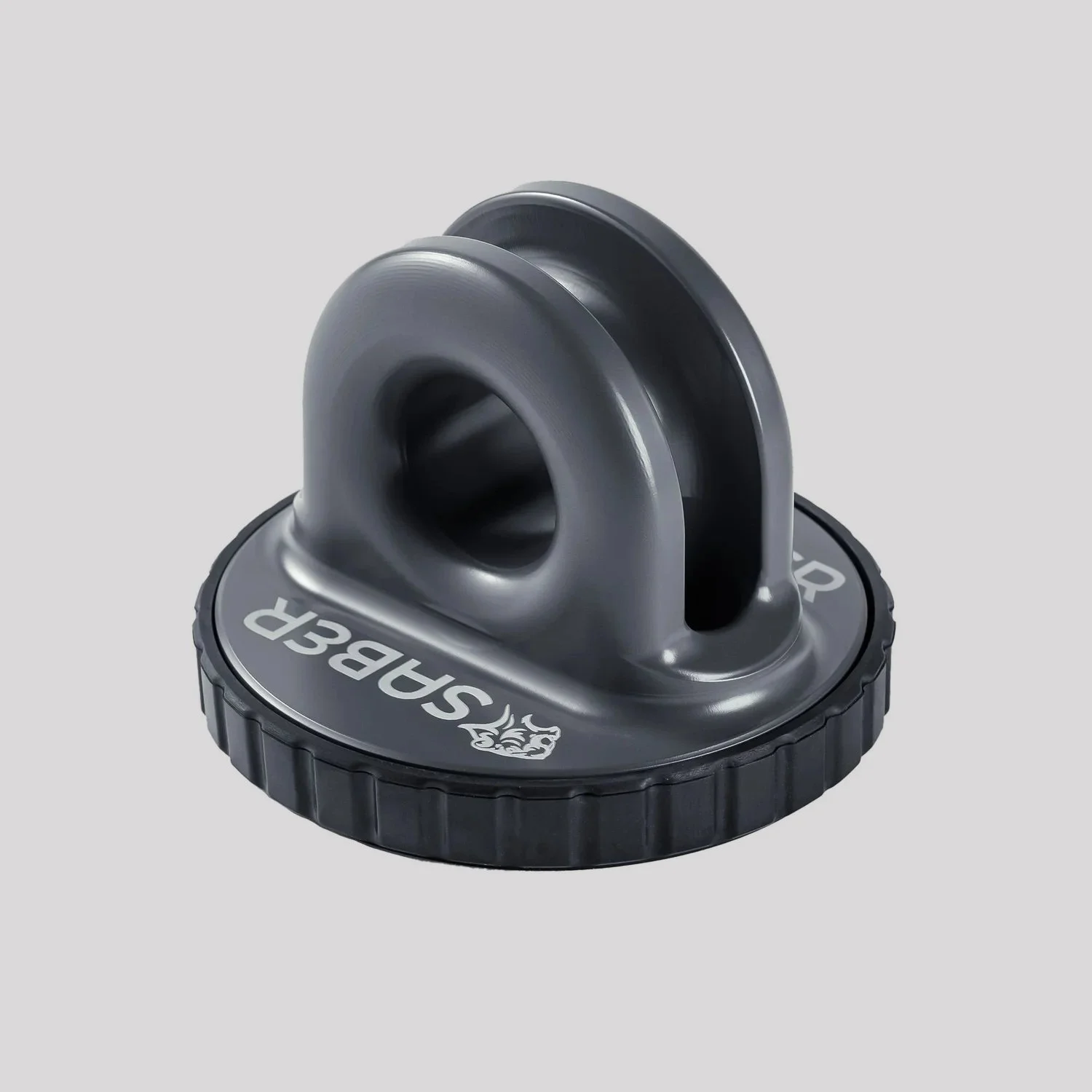 Saber Aluminium Spliced Winch Thimble PRO – Cerakote Grey – Saber Offroad