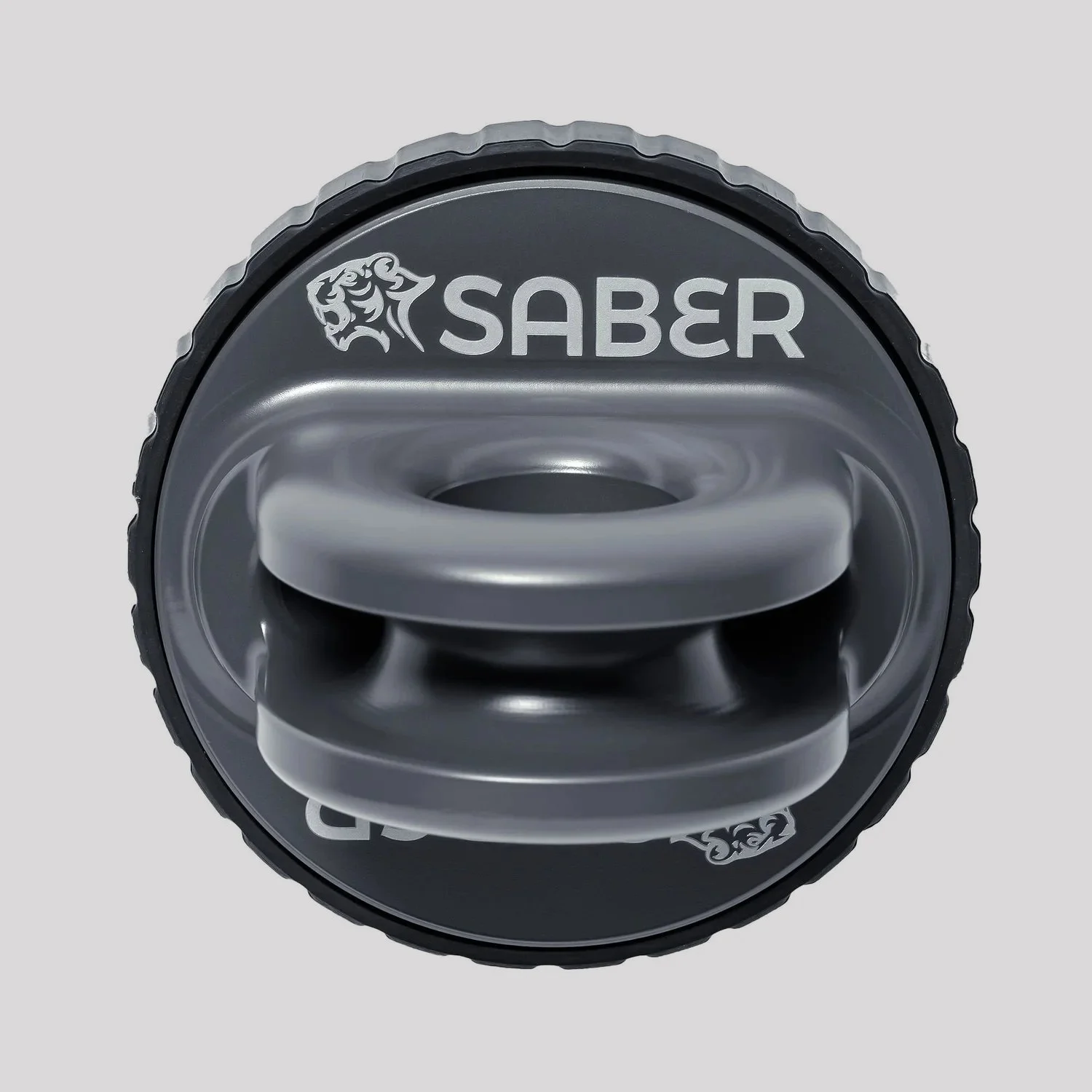 Saber Aluminium Spliced Winch Thimble PRO – Cerakote Grey – Saber Offroad