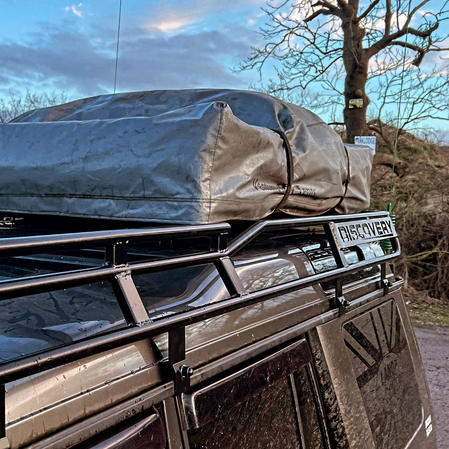 MCB 4x4 Discovery 2 Roof Tent Rack – handmade steel roof tent rack for the Land Rover Discovery 2 (photo 5 of 8)