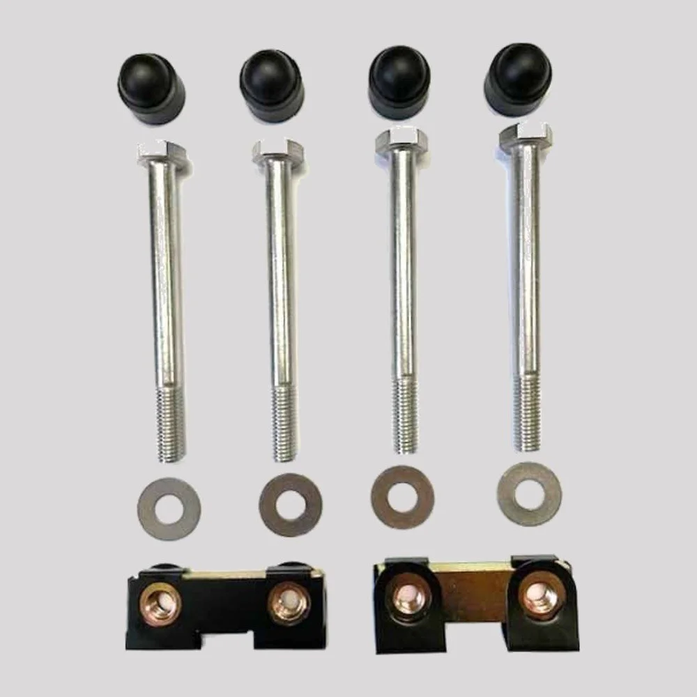 Defender Front Bumper Bolt Kit with Nut Plates (Stainless Bolts) – DDS Metals