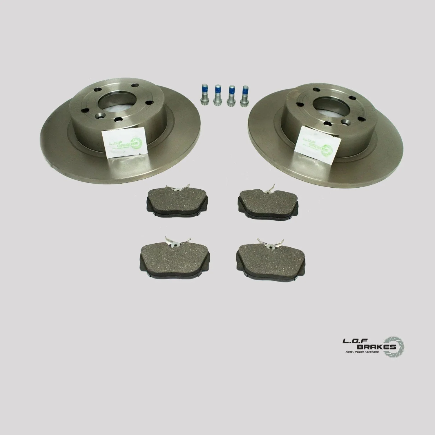 LOF ROADspec Rear Brake Kit - Disco 2 (98-04)