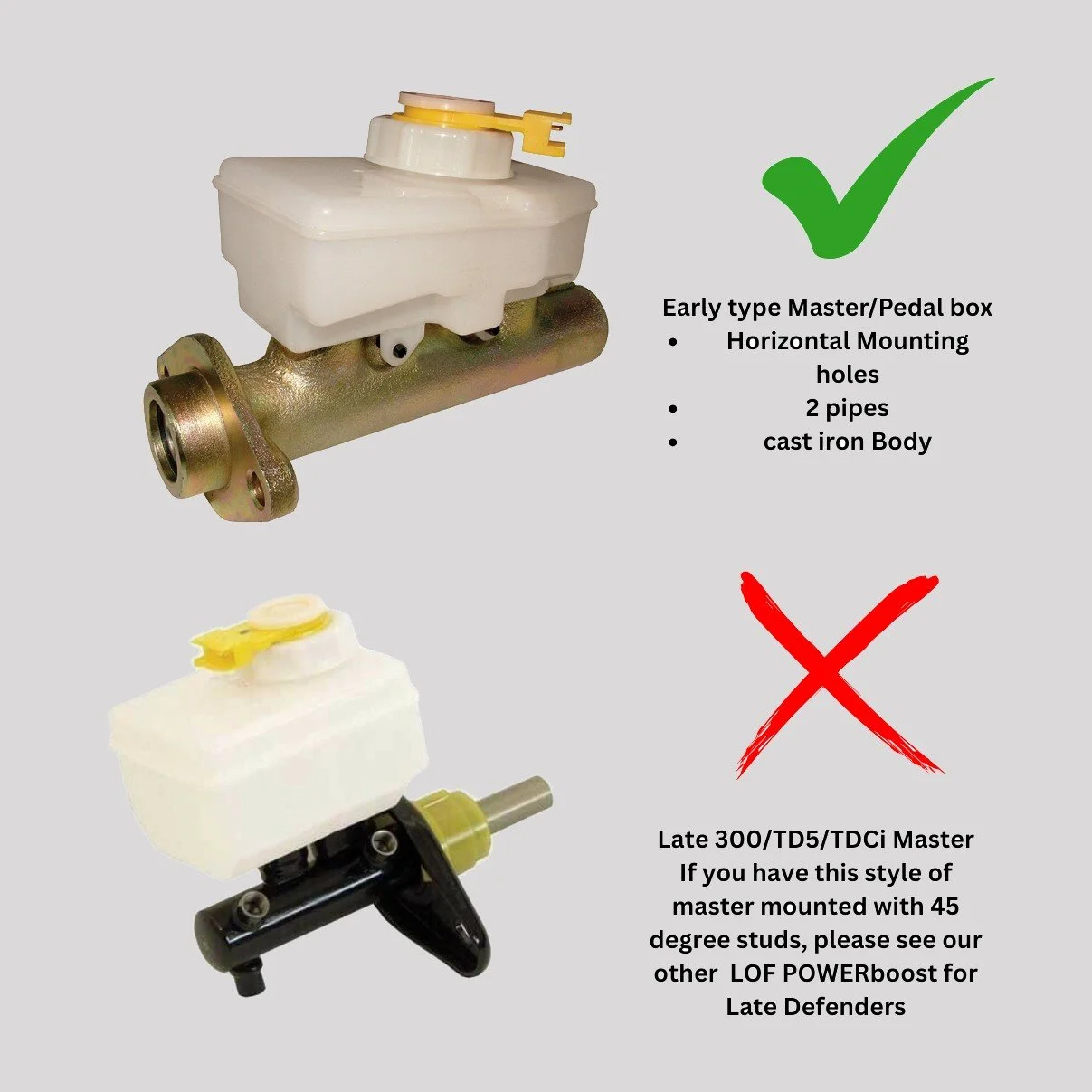 LOF POWERboost Defender Brake Servo Kit (late) - view 2