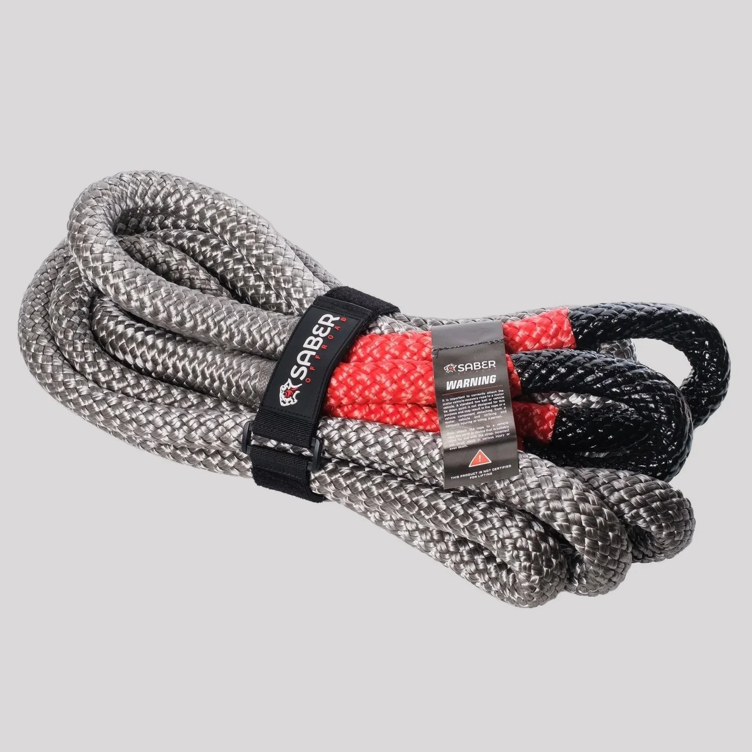 Saber 12,500KG Heavy Duty Kinetic Recovery Rope – Saber Offroad