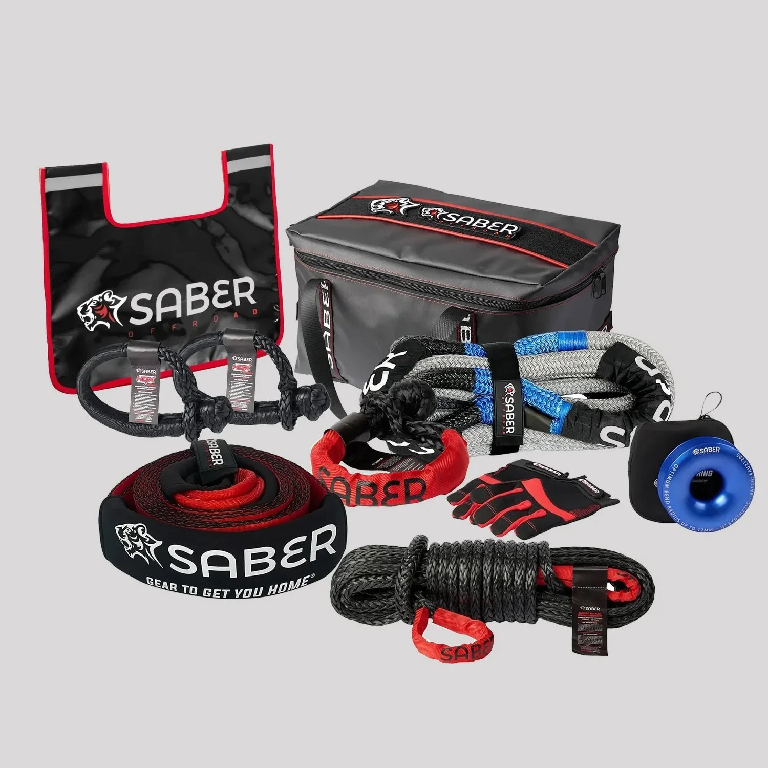 Saber 16K Ultimate Kinetic Recovery Kit – Saber Offroad