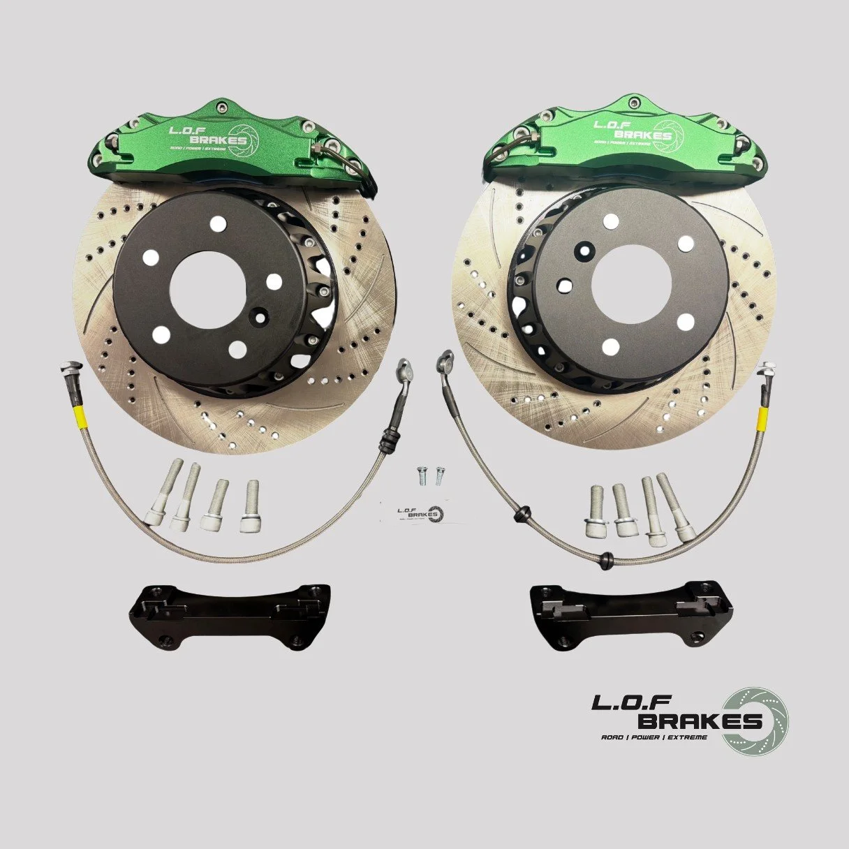 LOF EXTREMEspec Front Big Brake Kit - Land Rover Discovery 2 16"