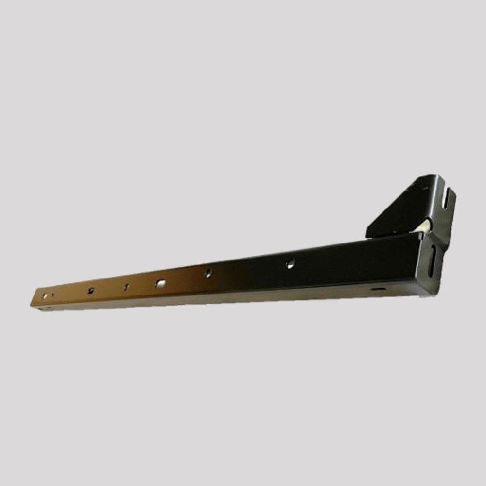 Series 88" / Defender 90 Sill Channel – Right, Black powder coated – DDS Metals