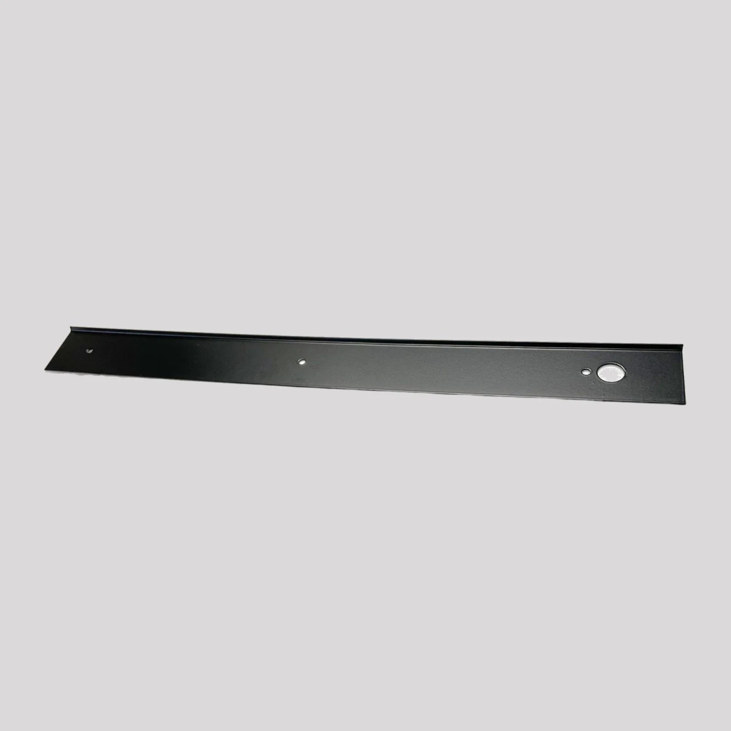 Defender A-Pillar / Footwell Kick Panel Trim Retainer (2007-2016) – Right, Black powder coated steel – DDS Metals