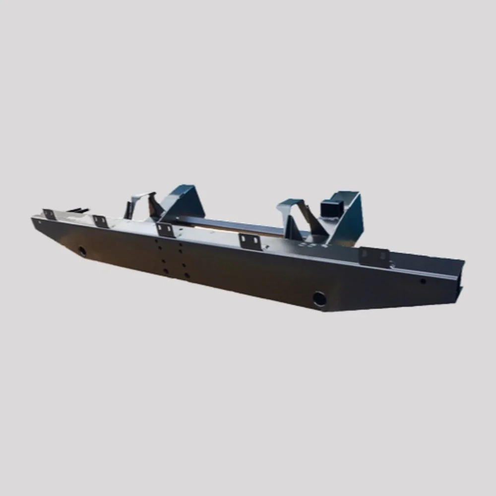 Defender 90 NAS Rear Crossmember with 480mm Extensions – Black powder coated – DDS Metals