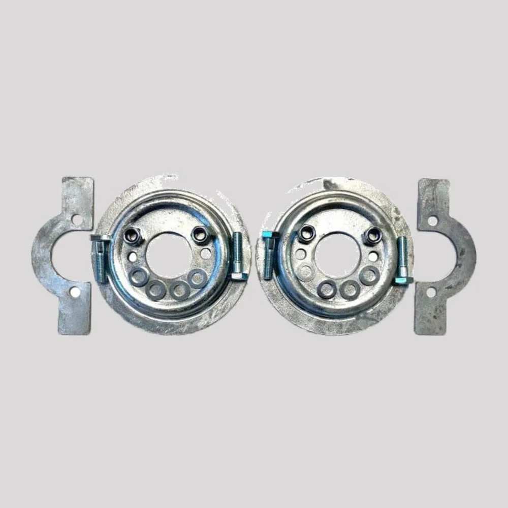 Front Lower Coil Spring Seat Kit (Defender, Discovery 1, Range Rover Classic) – Galvanised – DDS Metals