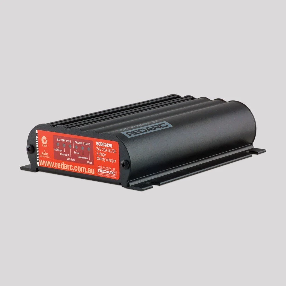 REDARC 24V 20A DC-DC 3 Stage Battery Charger with MPPT Solar (BCDC2420)
