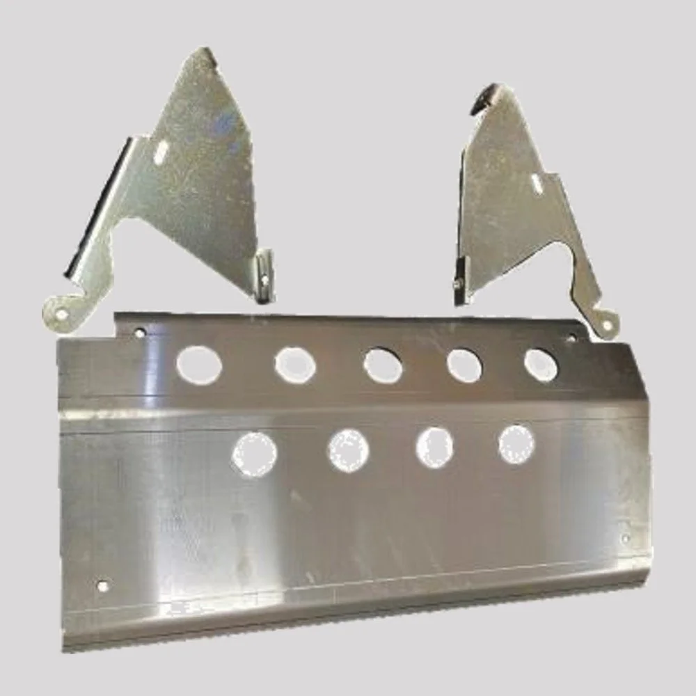 Steering Guard with 6mm Aluminium Face – Bare aluminium – DDS Metals
