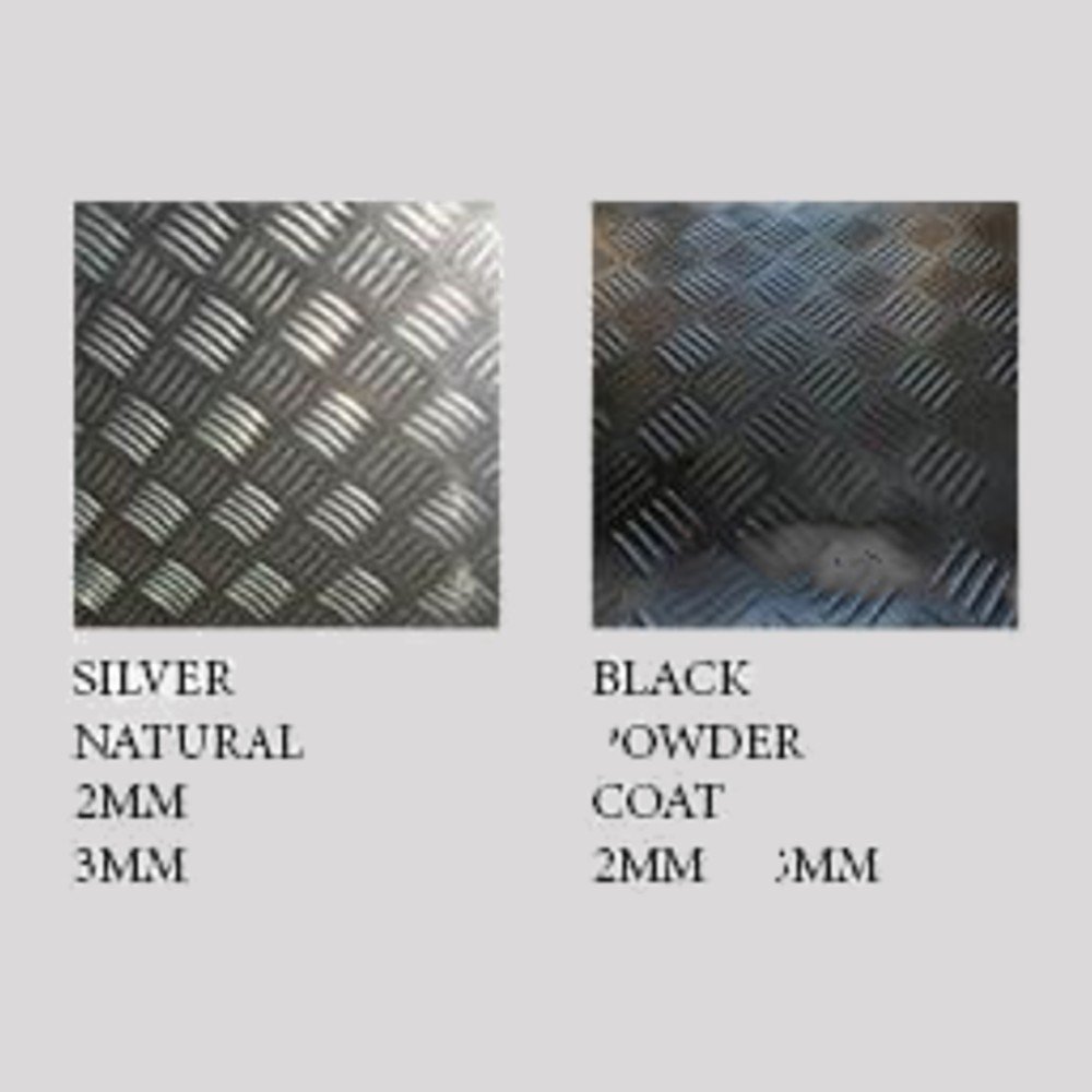 Series 2, 2A & 3 88" Chequer Plate Rear Wing Corners – DDS Metals