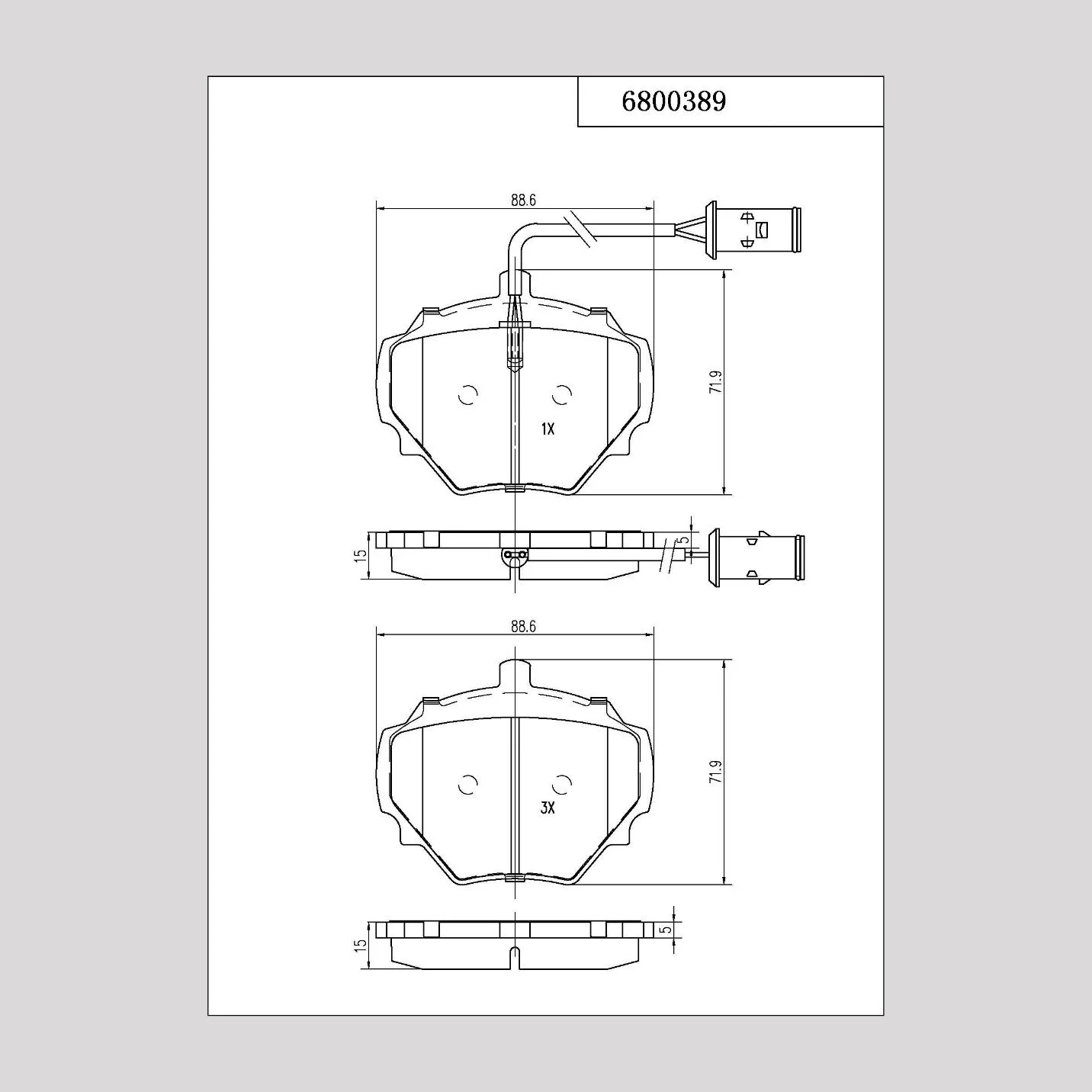Pedders Brake Pads