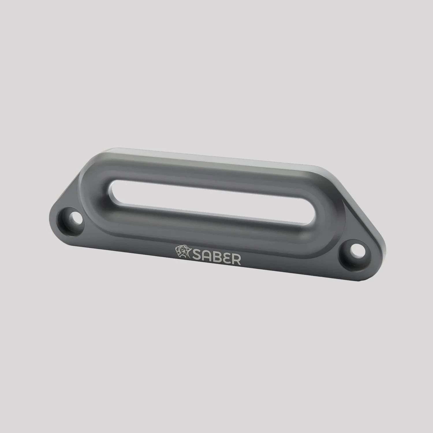 Saber Aluminium Offset Hawse Fairlead – Cerakote Grey – Saber Offroad