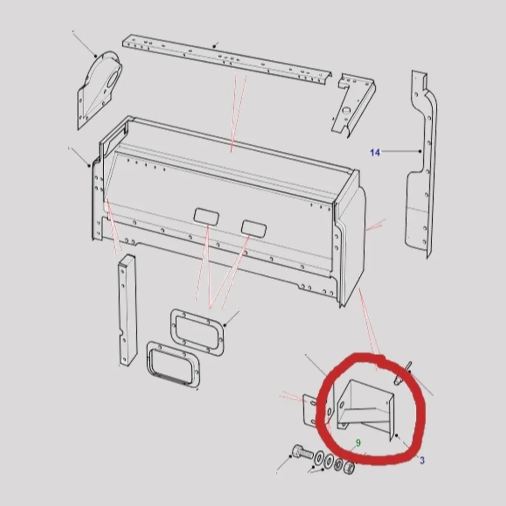 Defender High Capacity Reinforcement Bracket, Galvanised – DDS Metals