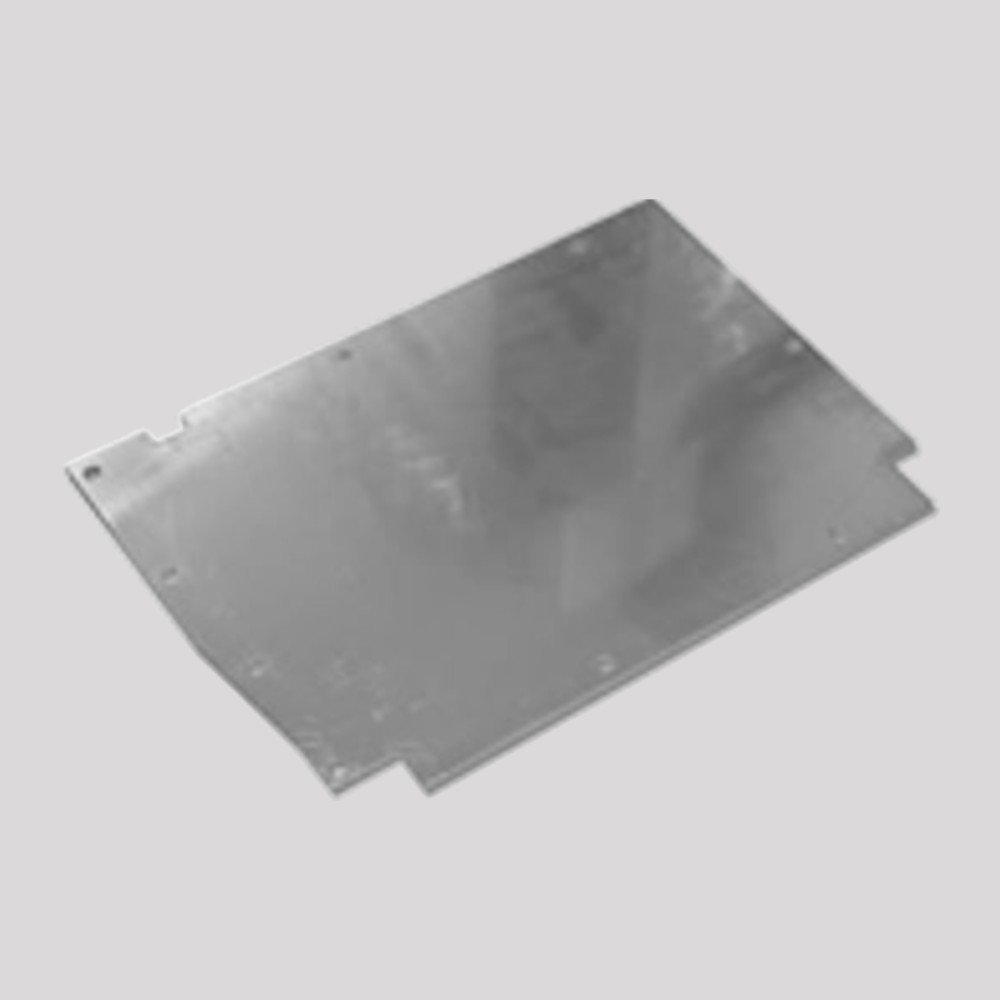 Defender 300Tdi, Td5 & V8 Front Floor Plate – Left, Plain aluminium – DDS Metals