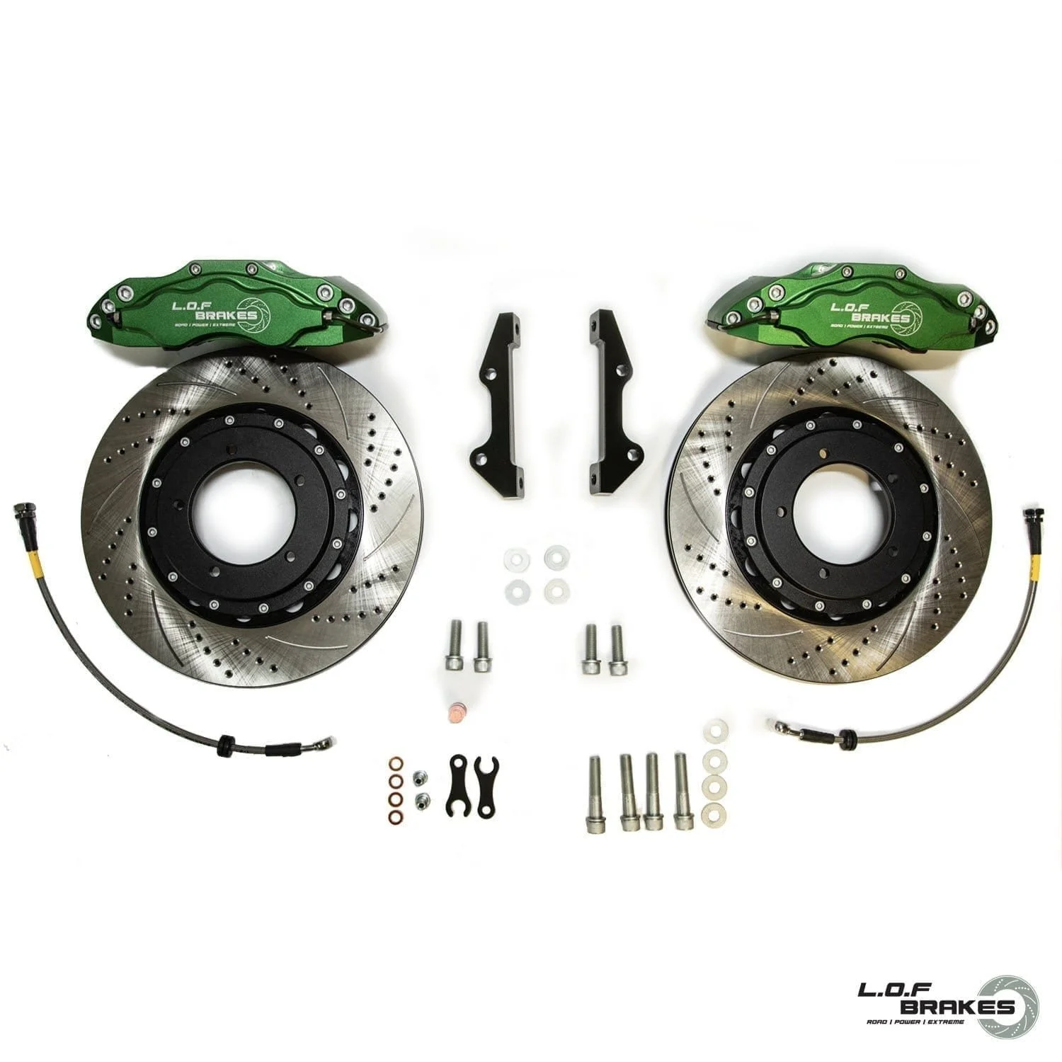 LOF EXTREMEspec Front Big Brake Kit - Ford Ranger T6 18"