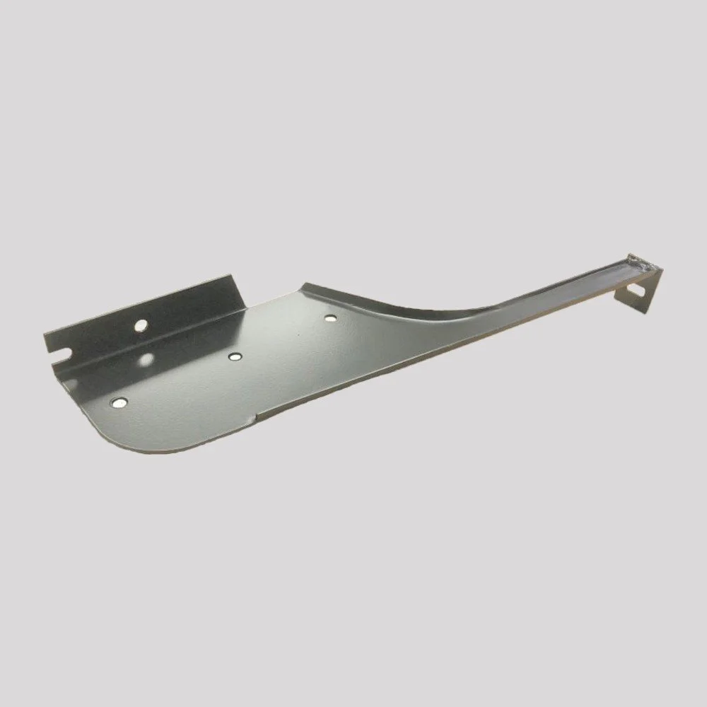 Defender 110 / 130 Rear Mudflap Mounting Bracket – Left, Black powder coated – DDS Metals