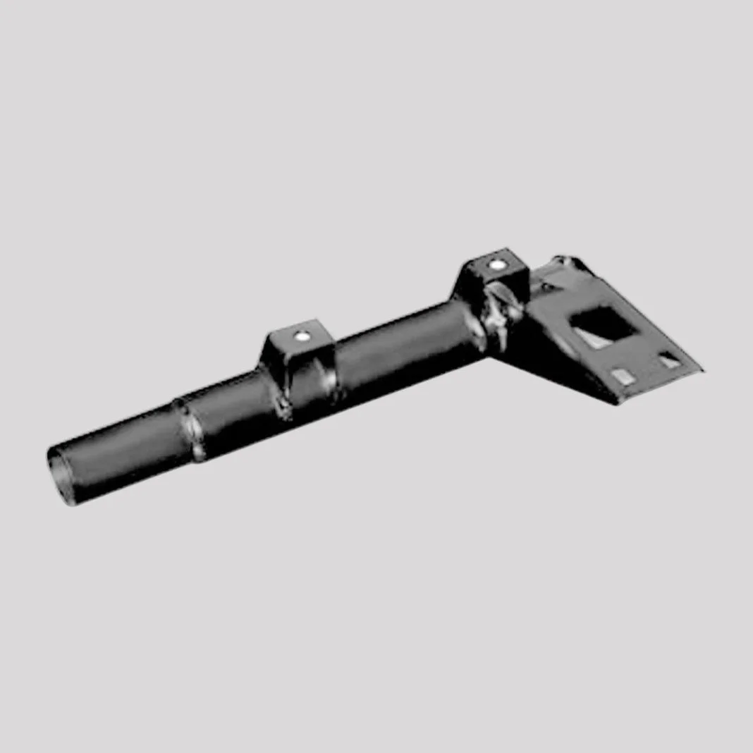 Defender 90 Tubular Outrigger Replacement – Right, Black powder coated – DDS Metals