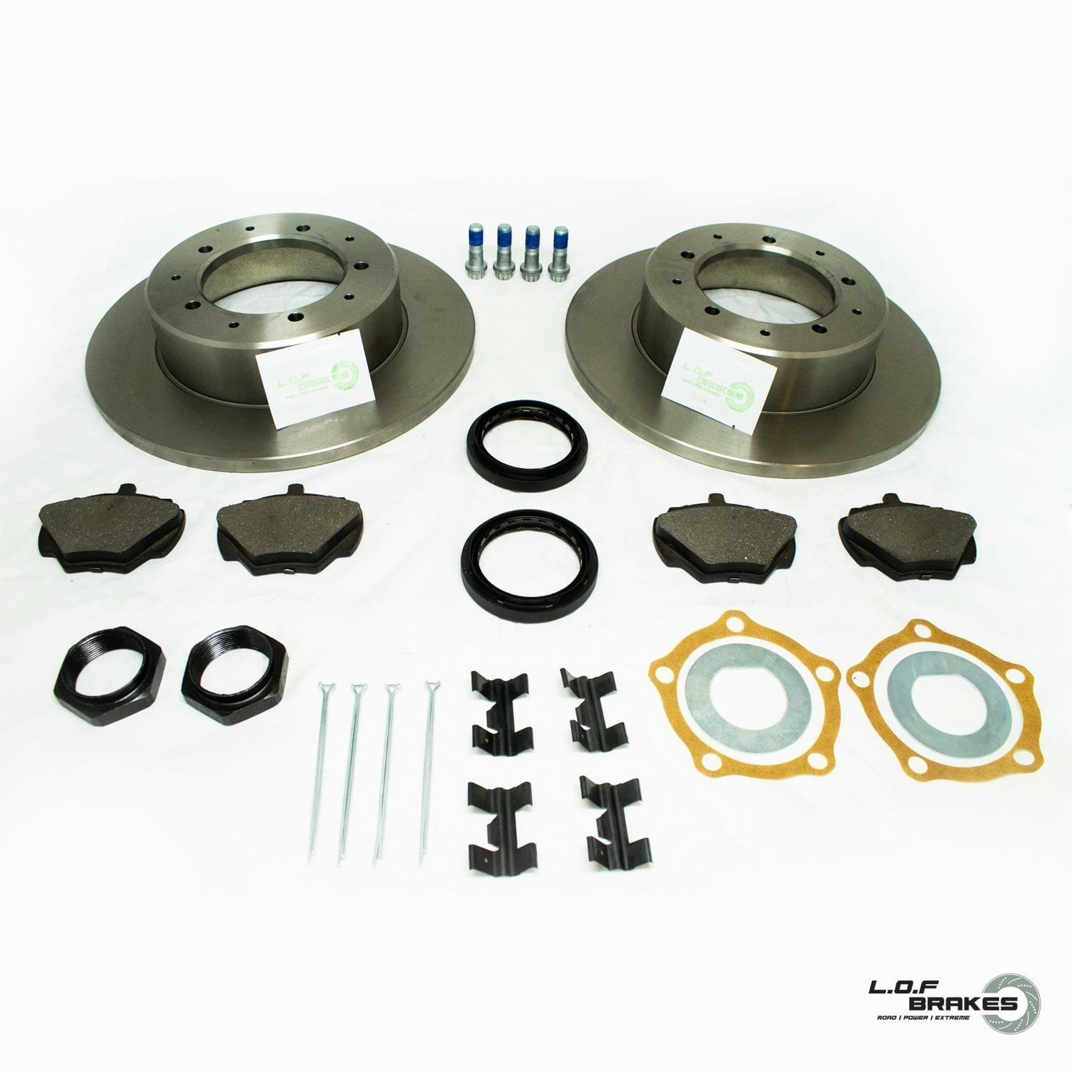 LOF ROADspec Rear Brake Kit - 90 (94-16)
