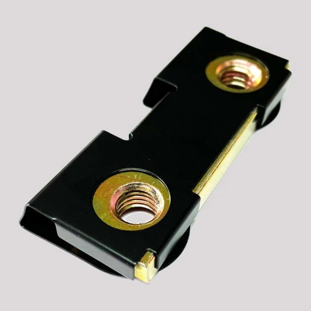 Defender Front Bumper Threaded Block (Nut Plate) – DDS Metals