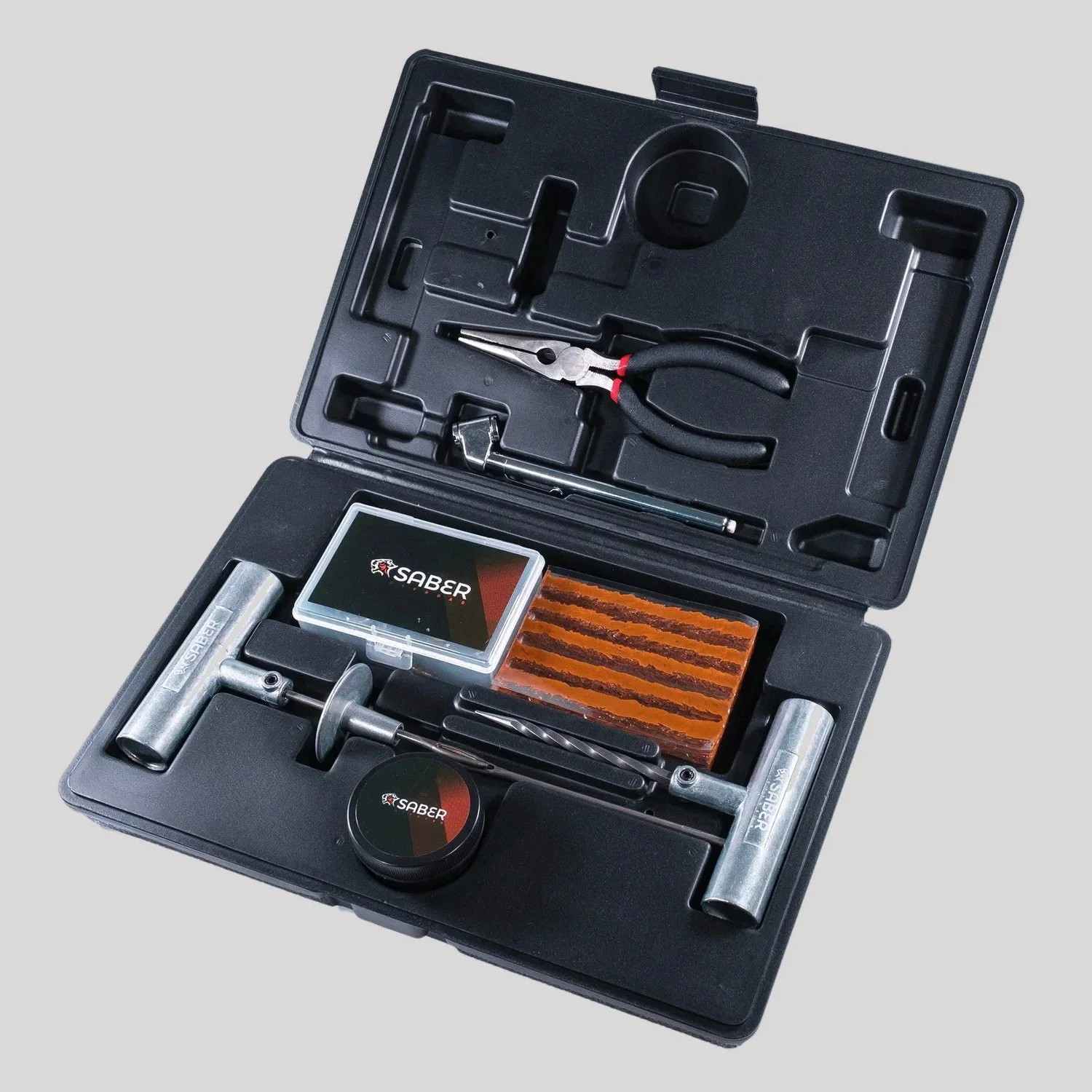 Saber Tyre Safety Bundle - Tyre Deflator & Repair Kit – Saber Offroad