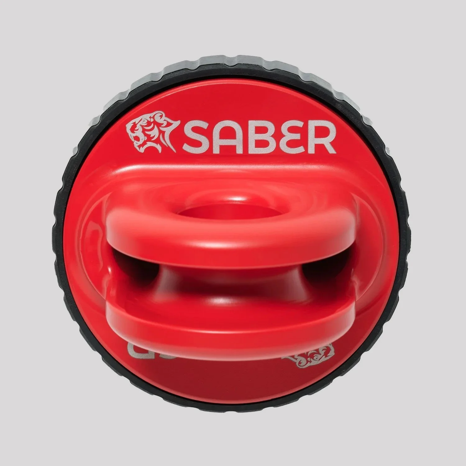 Saber Aluminium Spliced Winch Thimble PRO – Cerakote Red – Saber Offroad
