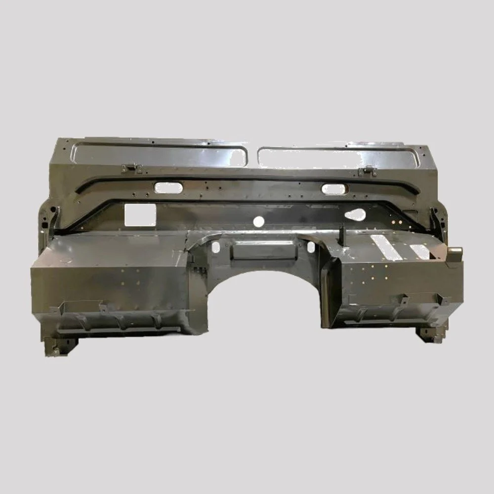 Defender 300Tdi Bulkhead – Left-hand drive, Closed vent (Puma style), E-coat primed – DDS Metals
