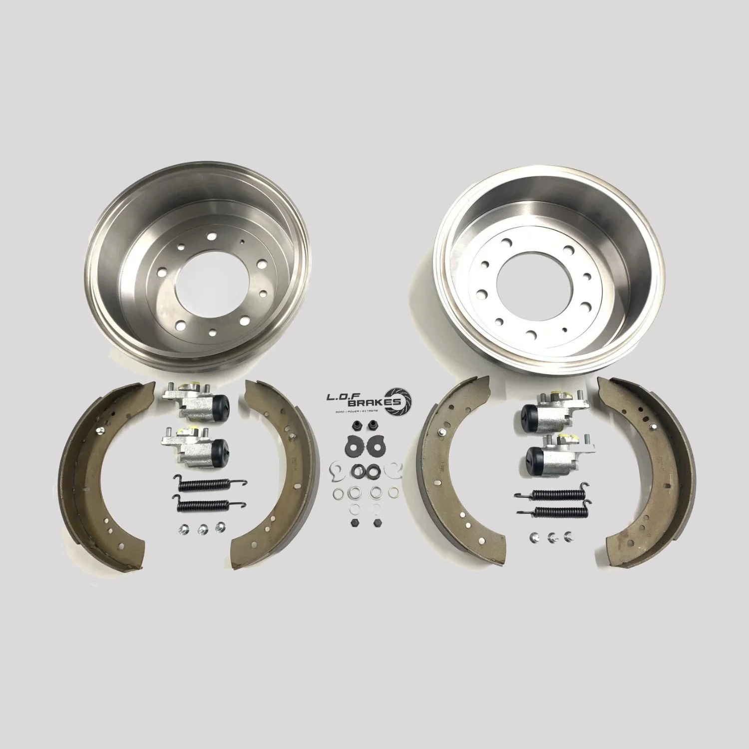 LOF ROADspec Front Brake Kit - Land Rover Series 11" (pre-83)