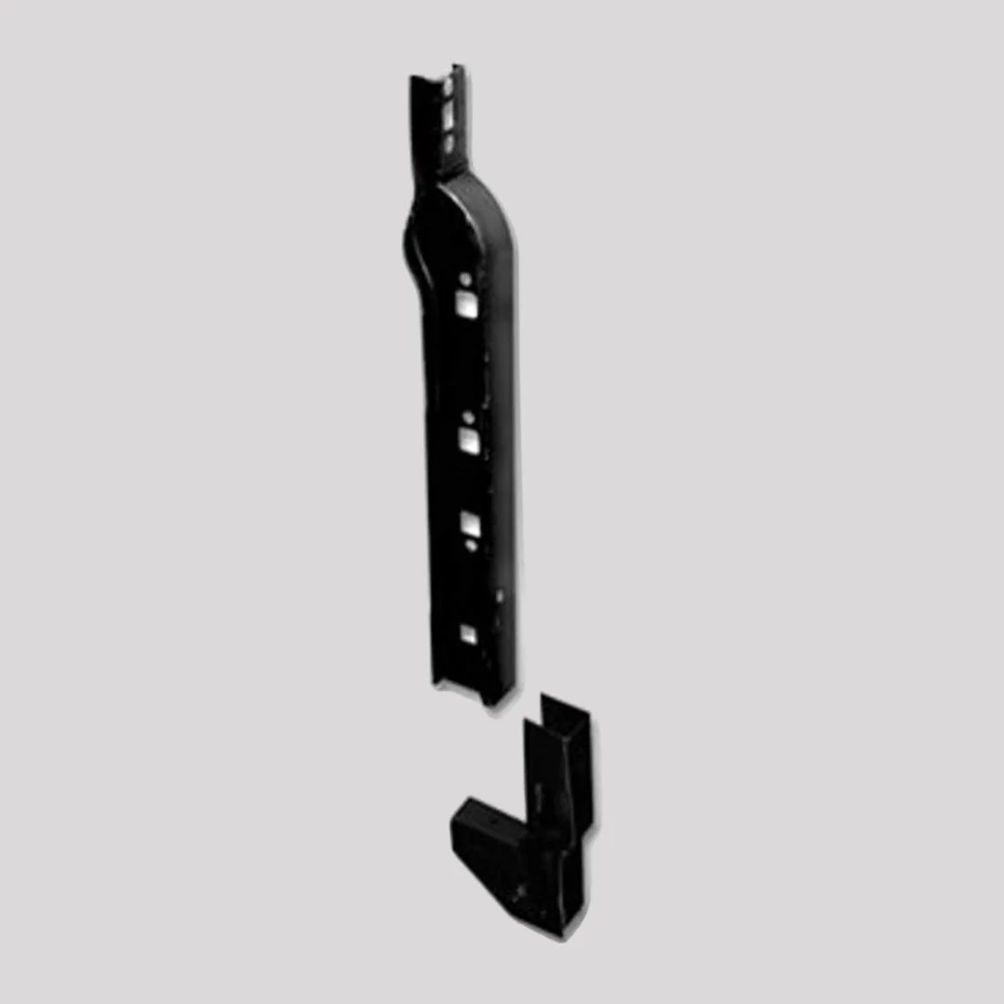 Door Pillar Assembly (A-Post), Series 2, 2A, 3 & Defender – Left, Plain – DDS Metals