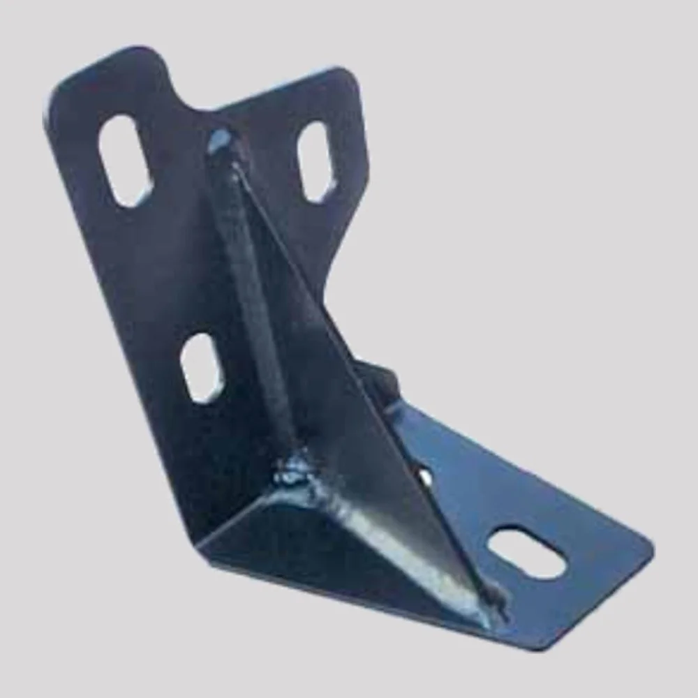 Defender 90 NAS Roll Cage Mounting Bracket – Right, Black powder coated – DDS Metals