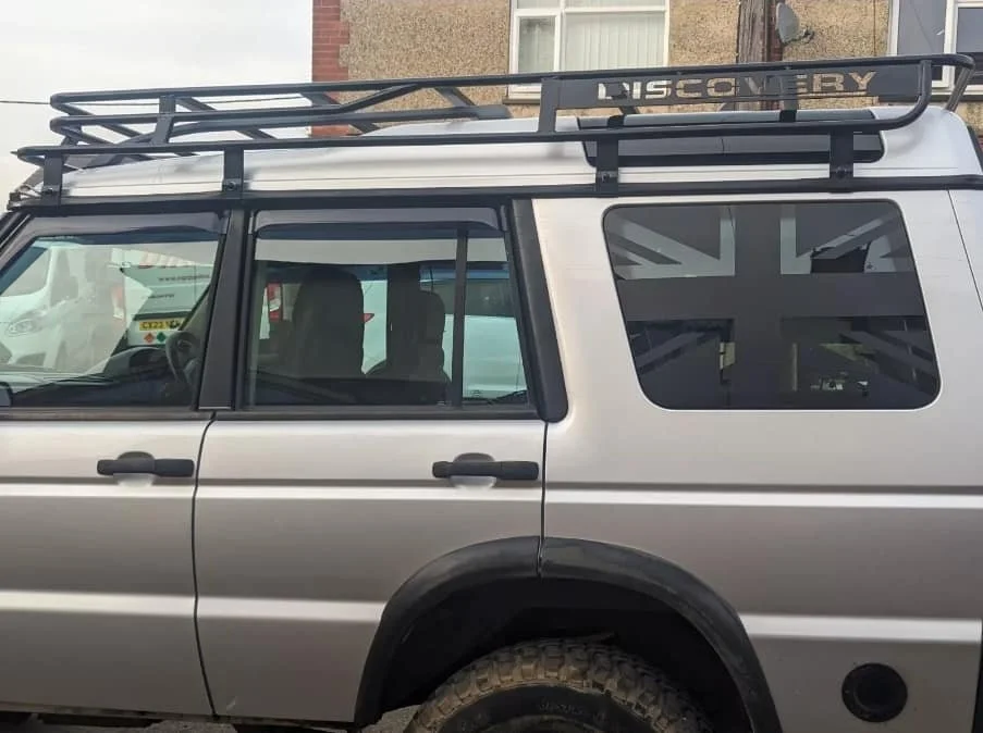 MCB 4x4 Discovery 2 Flat Roof Rack – handmade steel roof rack for the Land Rover Discovery 2 (photo 2 of 10)