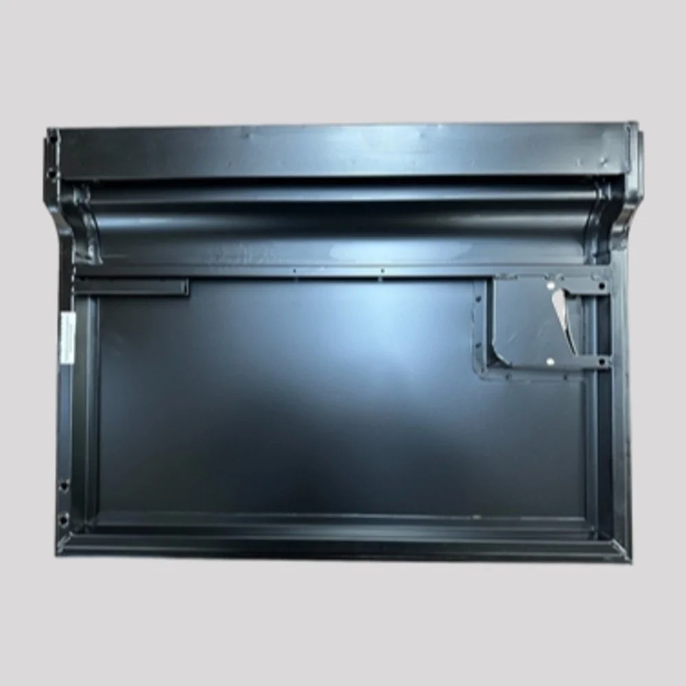 Series 2A / 3 Front Door Bottom – Right, Standard, no lock hole, Black powder coated – DDS Metals