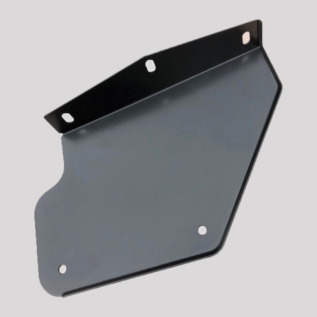 Discovery 2 Front Mudflap Bracket – Right, Plain – DDS Metals