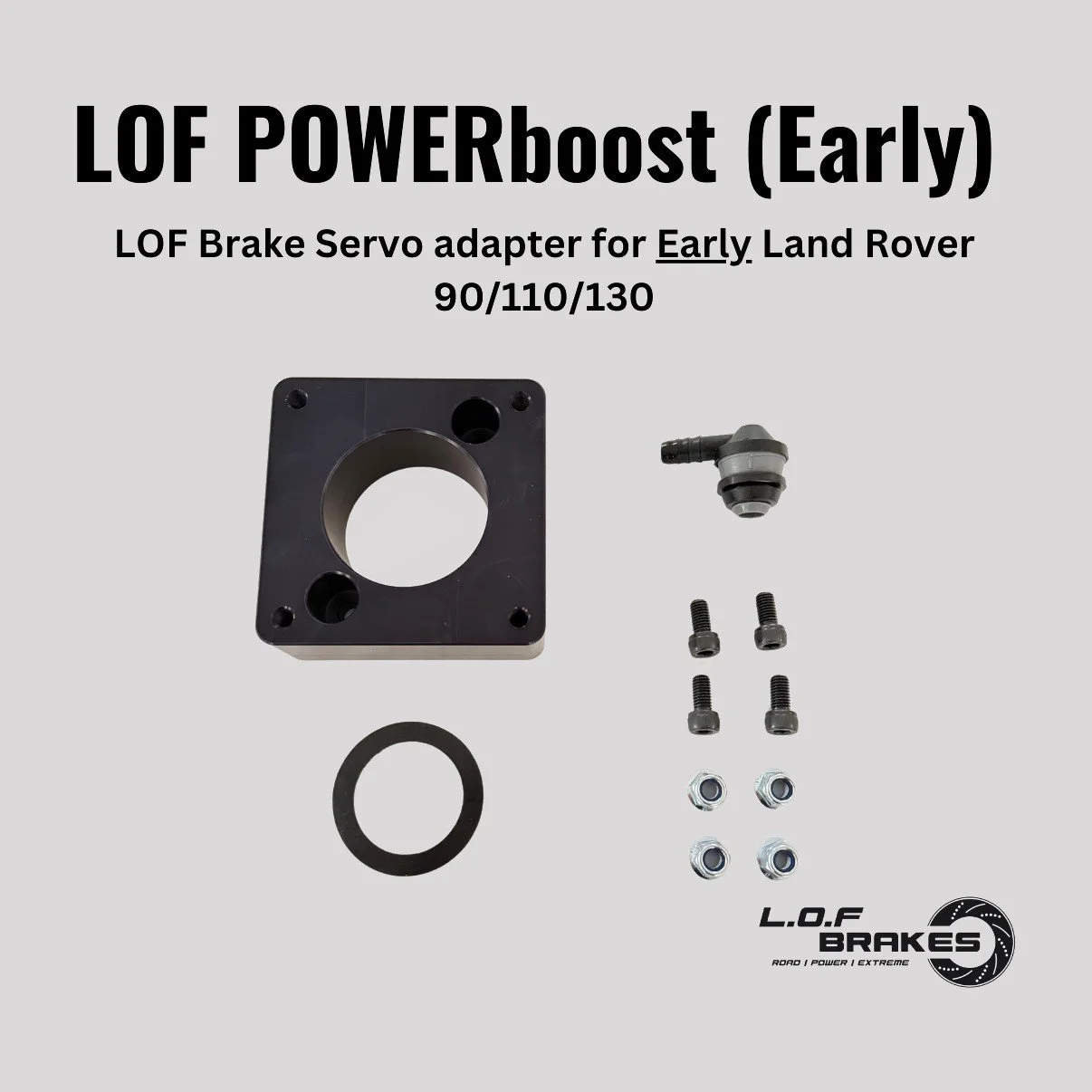 LOF POWERboost Defender Brake Servo Kit (late)