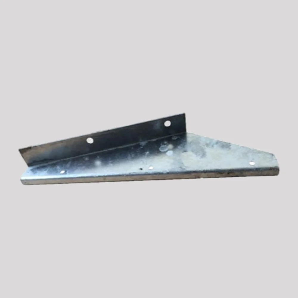 Defender Extended (Wide Wheel) Front Mudflap Bracket, Galvanised – Left – DDS Metals