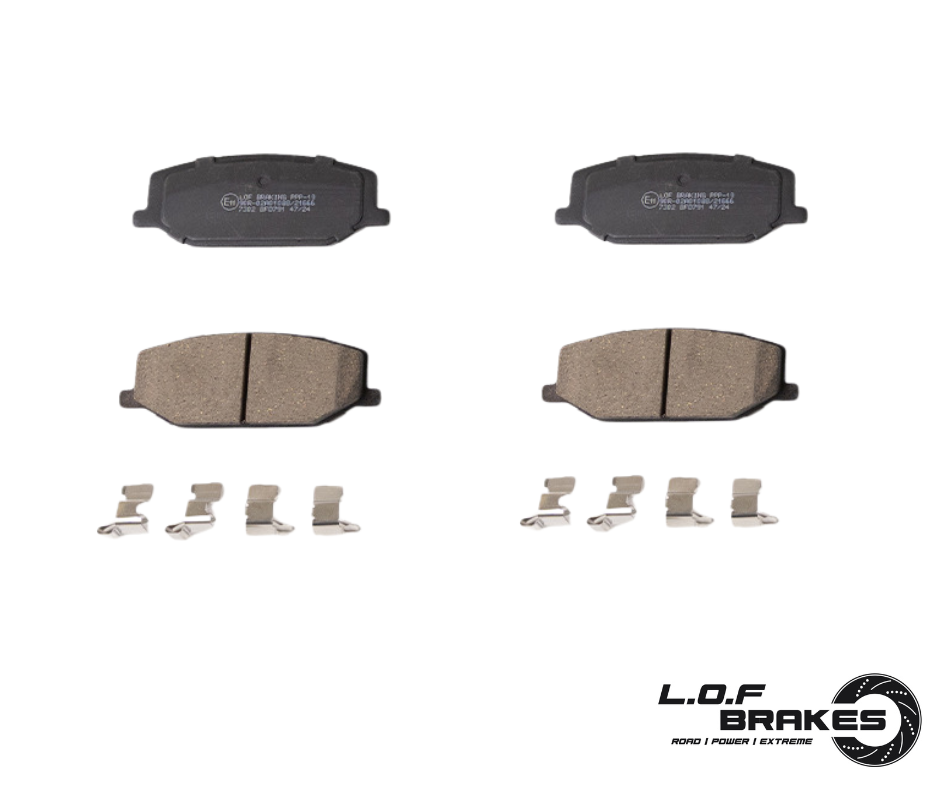 LOF POWERspec Front Brake Pads - Suzuki Jimny 1.3 (98-18)