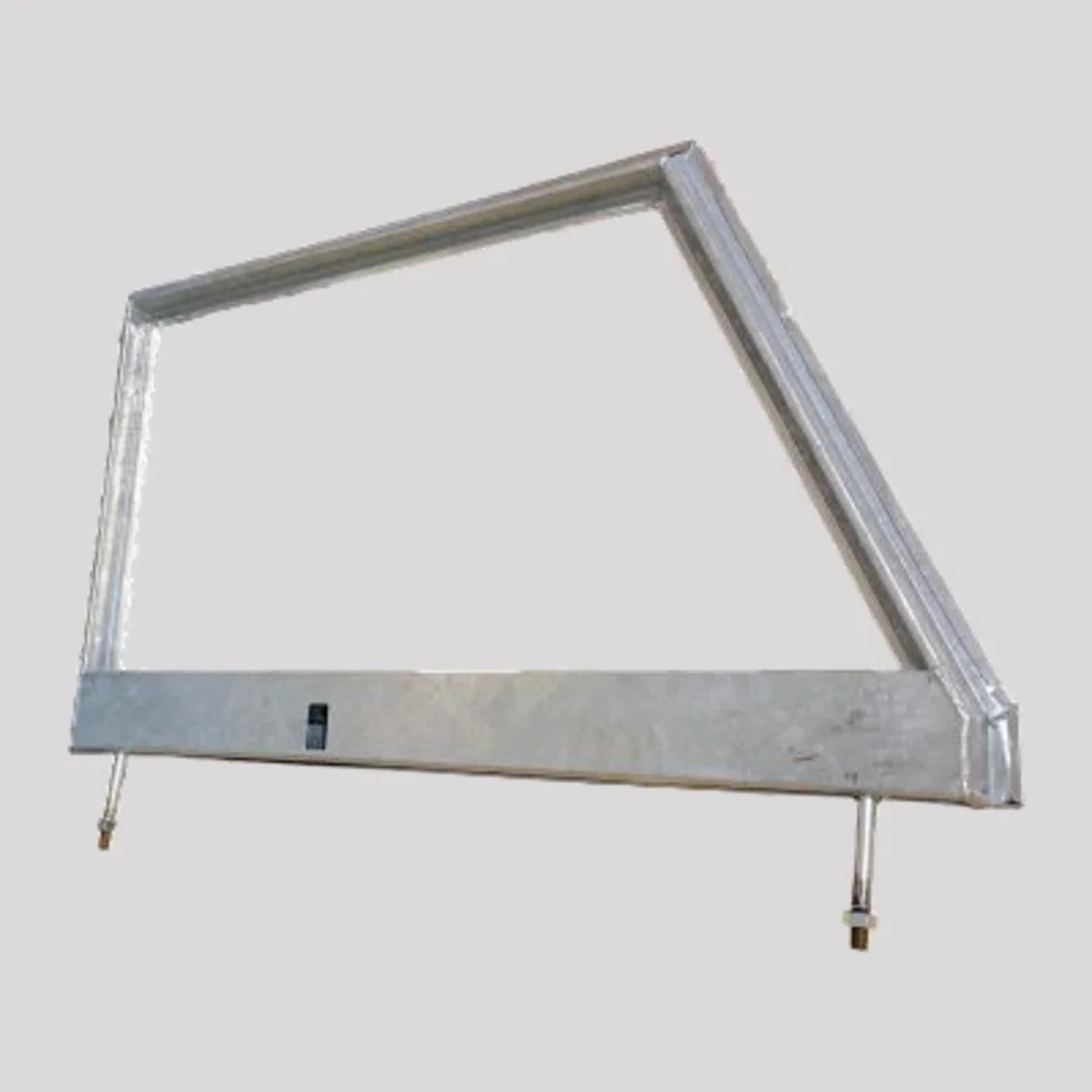 Series 3 Front Door Top – Left, Unglazed, Galvanised – DDS Metals