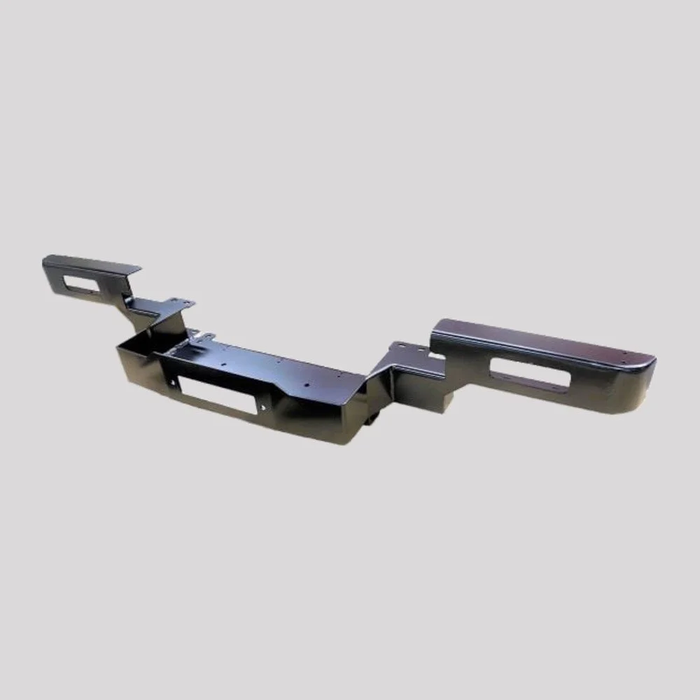 Defender 007 Spectre Style Winch Bumper – With DRL lights – DDS Metals