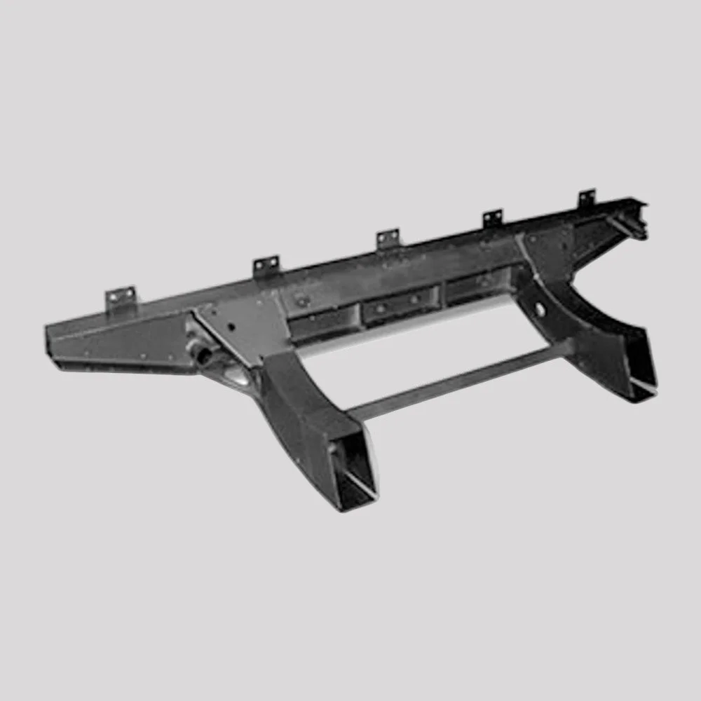 Defender 110 / 130 Tdi Rear Crossmember with 460mm Legs (1984-1998) – Standard, Black powder coated – DDS Metals