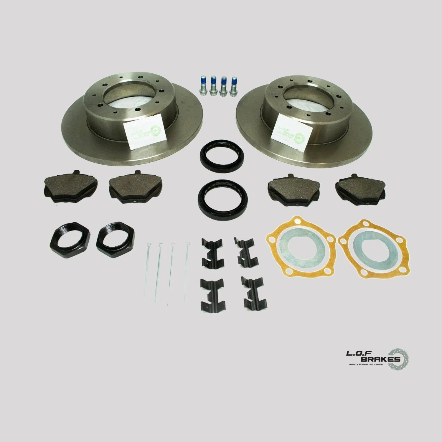 LOF ROADspec Rear Brake Kit - 90 (94-16)