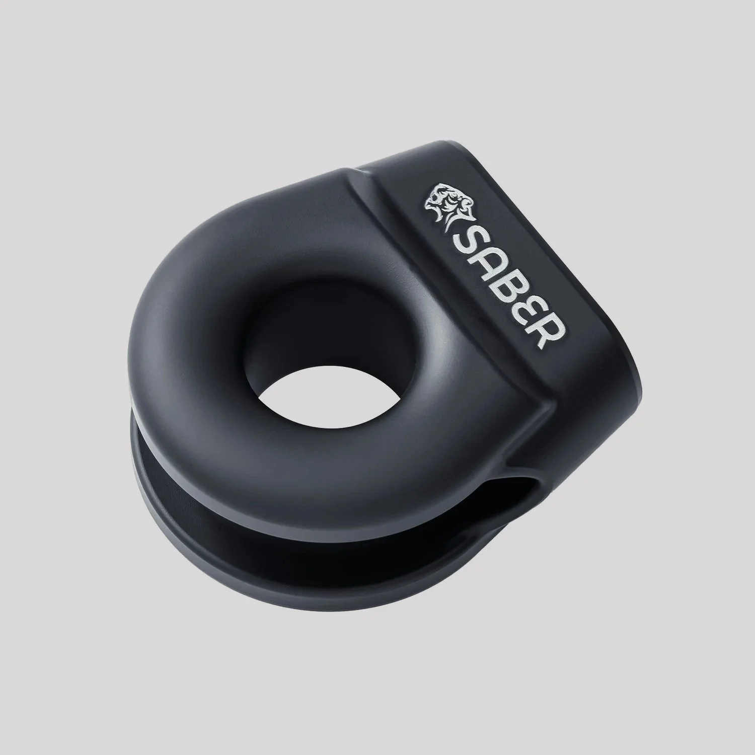 Saber Aluminium Spliced Winch Thimble - V2 – Cerakote Black – Saber Offroad